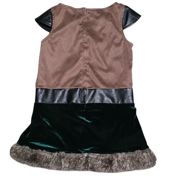 Chasing Fireflies Brown and Green Kids Archer Costume - Picture 4 of 8